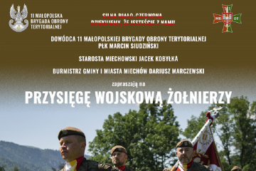 Małopolscy Terytorialsi złożą przysięgę w Miechowie